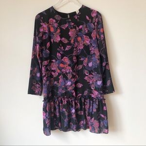 Evereve Allison Joy Long Sleeve Floral Dress